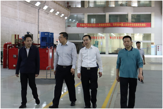省國資委黨委委員、副主任毛育新帶隊赴湖南發展株洲航電分公司開展安全生產督查